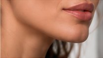 Jawline and cheek