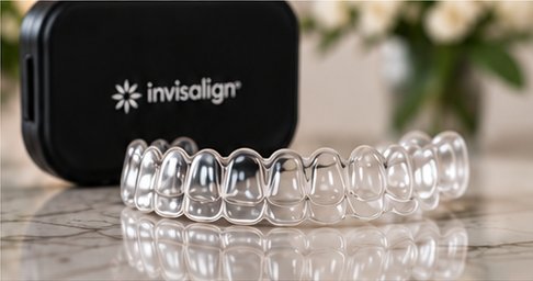 Invisalign case and aligners
