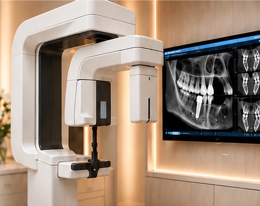 CBCT scanner and 3D imaging display