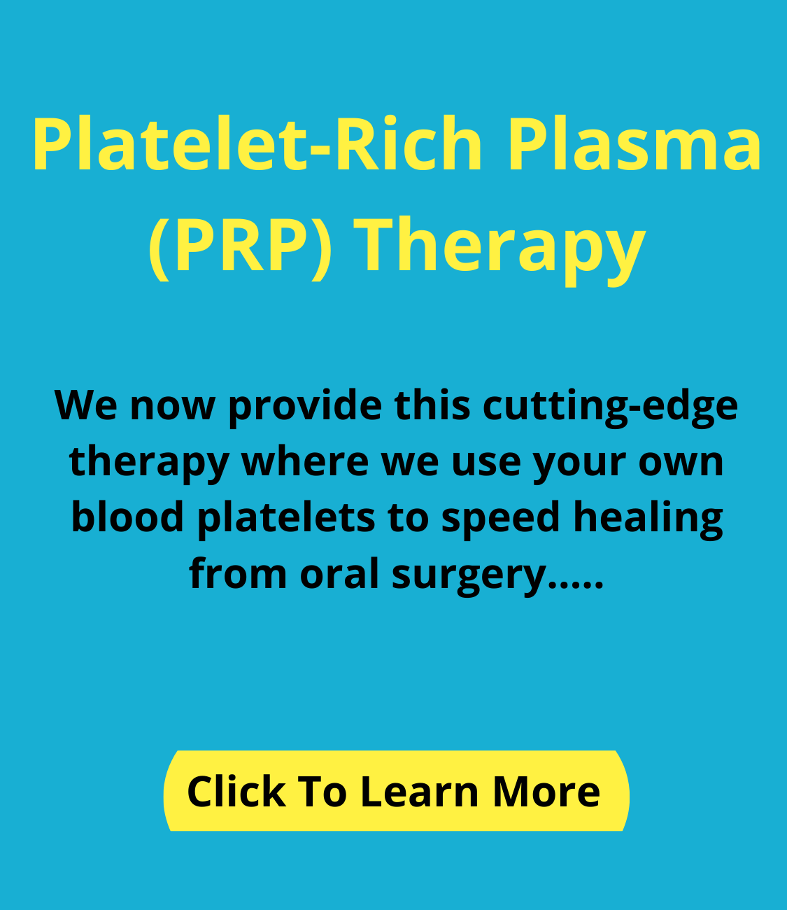 Dental PRP Therapy 